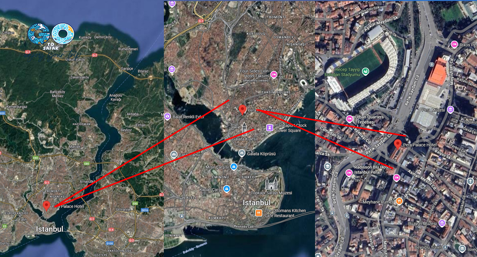 آدرس هتل پرا پلاس استانبول